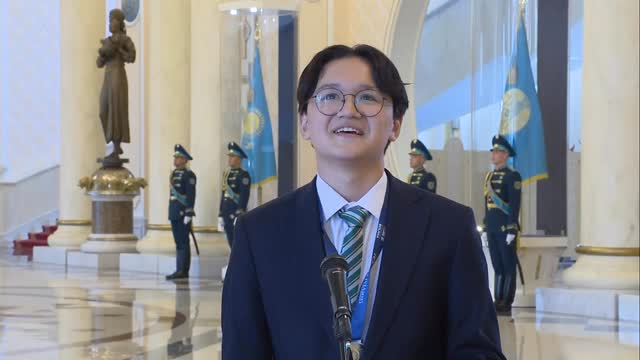 Информатика пәнінен халықаралық олимпиада жүлдегері, семейлік оқушы Асқар Әкежан Президентпен…